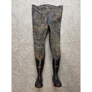 Hodgman Wadewell Vintage Waders Mens Camo Insulated Hunting Fishing